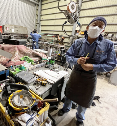 仕事の流れ~1day~